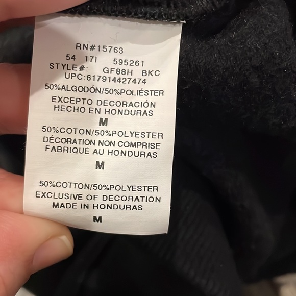 Champion black crew neck size M - Picture 3 of 3